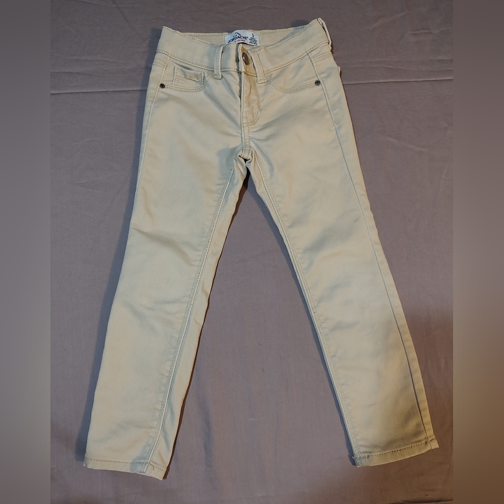 Jordache super skinny jeans girls size 5 in tan